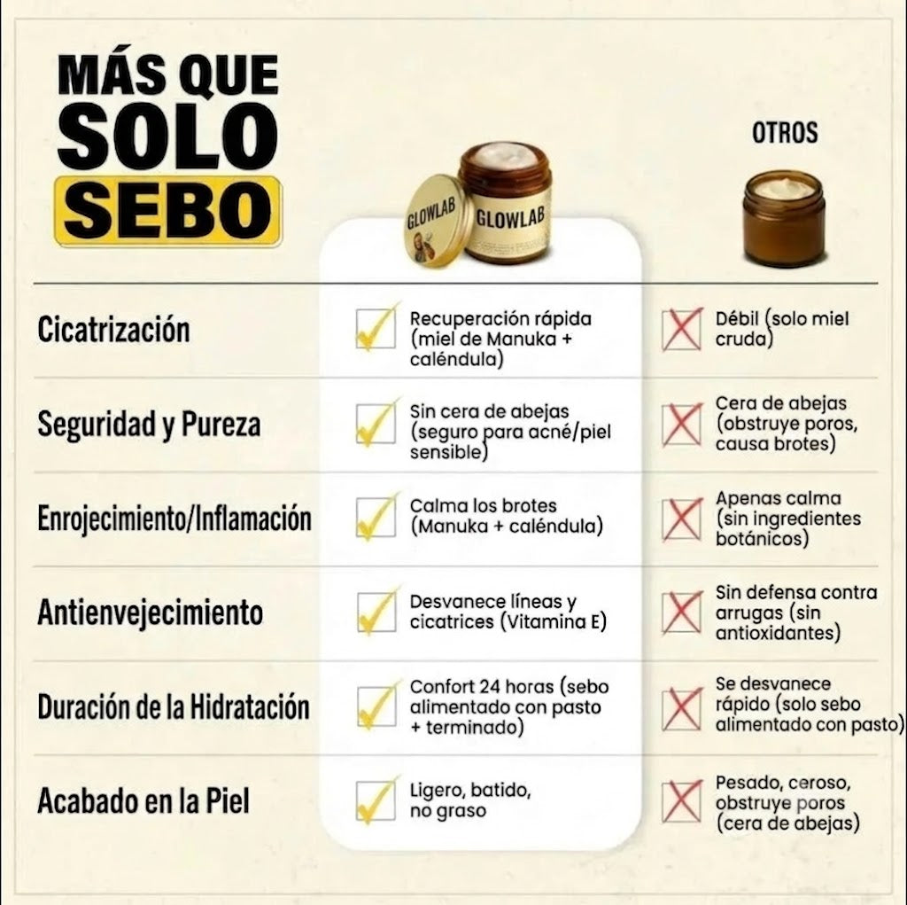 Crema Nutritiva de Sebo de Res Evil Goods 120g
